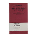 About Blanks nototieboek NR3│Front met label