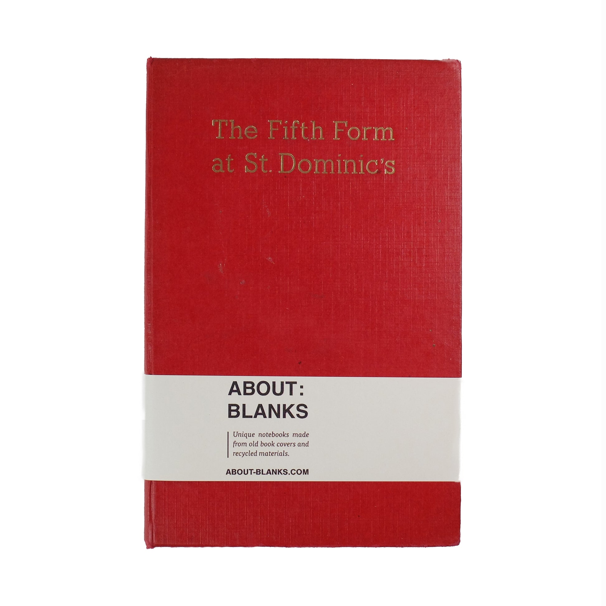 About Blanks Notitieboek│Large Nr.8│voorkant met label