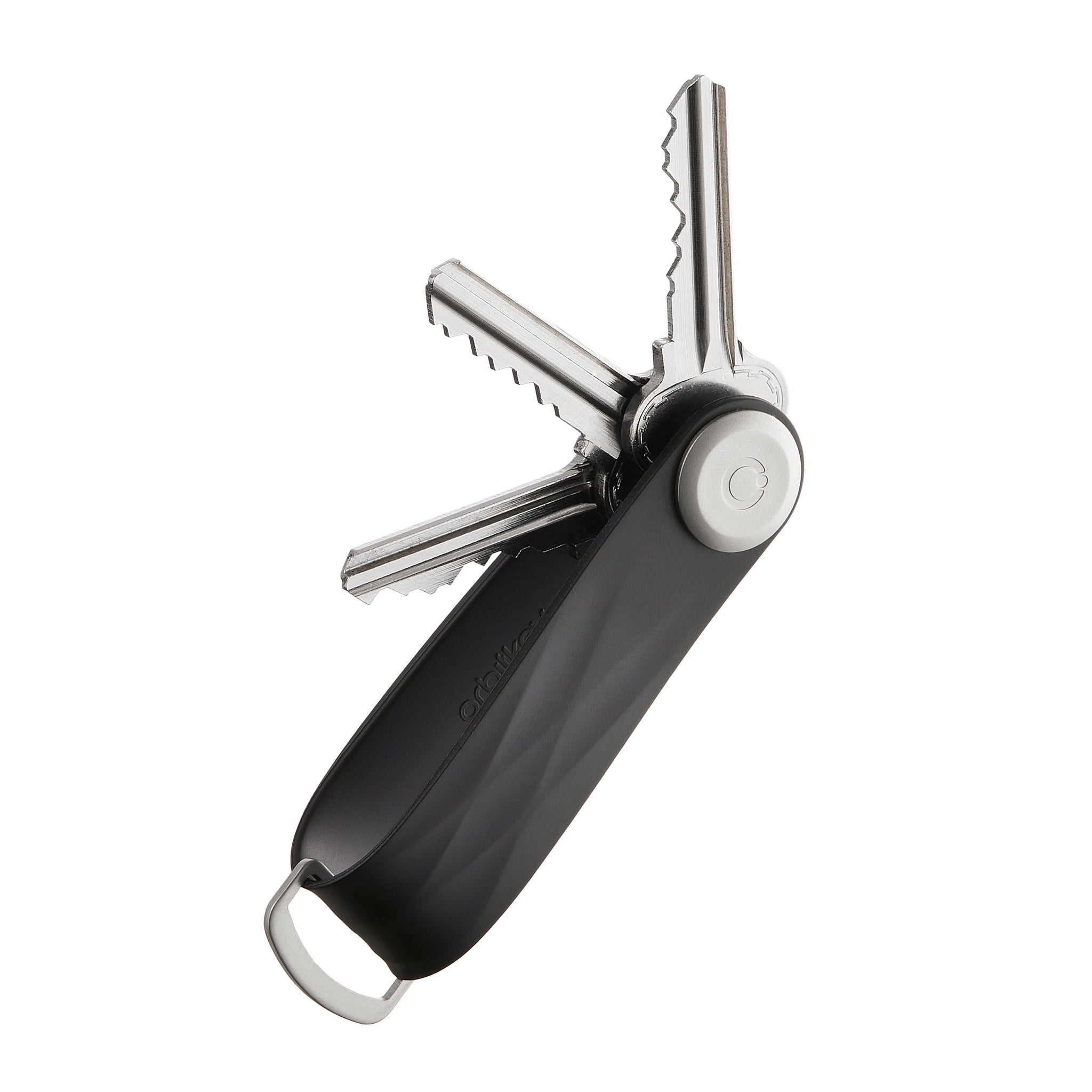 Key Organizer Orbitkey│Active Black│ACTO-2-BK│Sleutelhanger Rubber met uitgevouwen sleutels