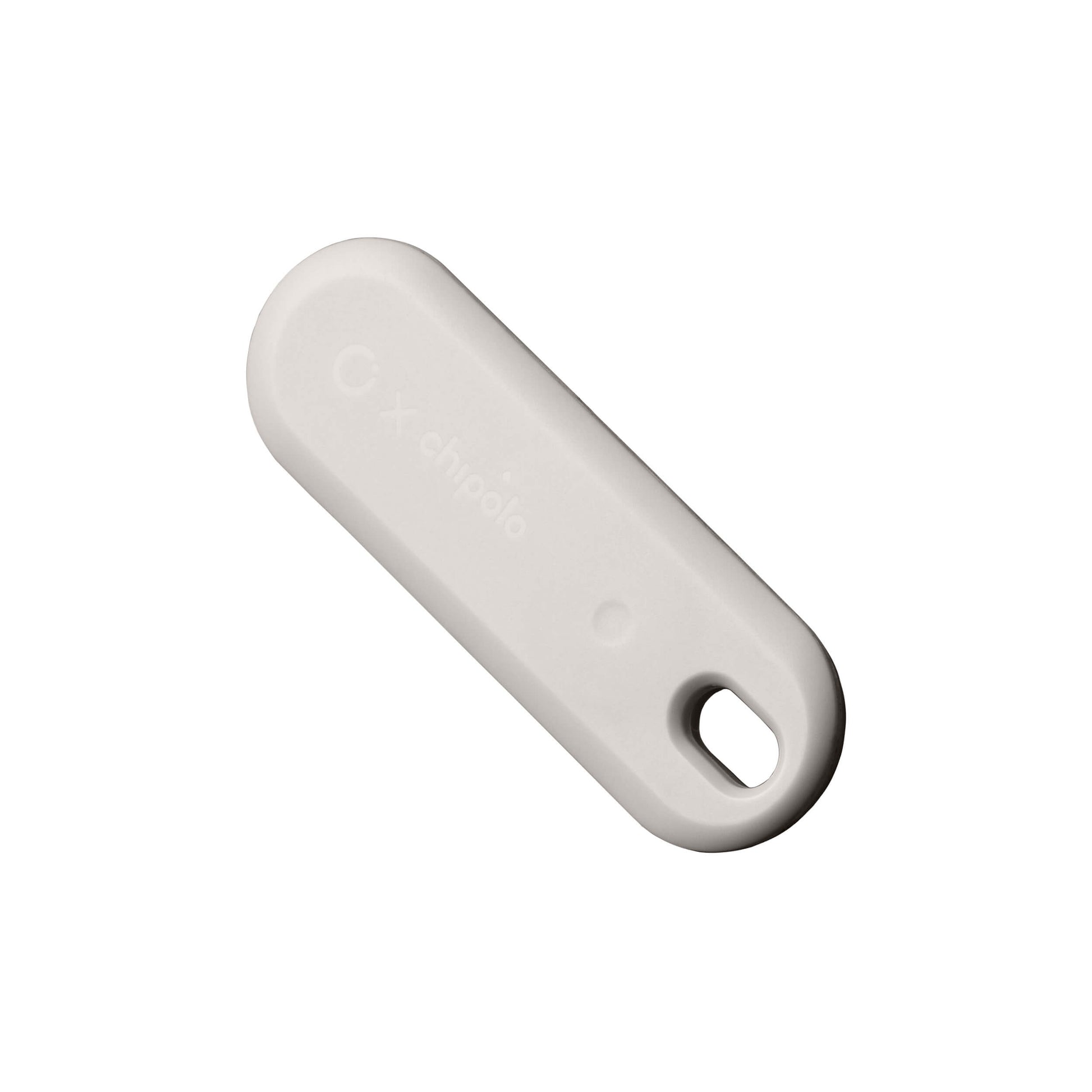 Orbitkey│Key Organiser│Chipolo Tracker Bluetooth Grijs│art. BTRO-1-STGY│schuin zonder elastiek