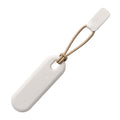 Orbitkey│Key Organiser│Chipolo Tracker Bluetooth Grijs│art. BTRO-1-STGY│schuin met elastiek
