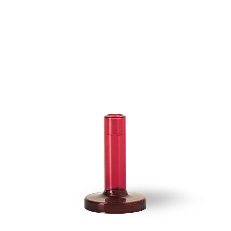 Bole Kandelaar Small Rood & Bordeaux│Lex Pott -x Buro Berger│art. CA001-3