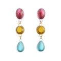 Bolle Triplo Earrings Multicolor│Corsari Jewels│Oorbellen│foto witte achtergrond