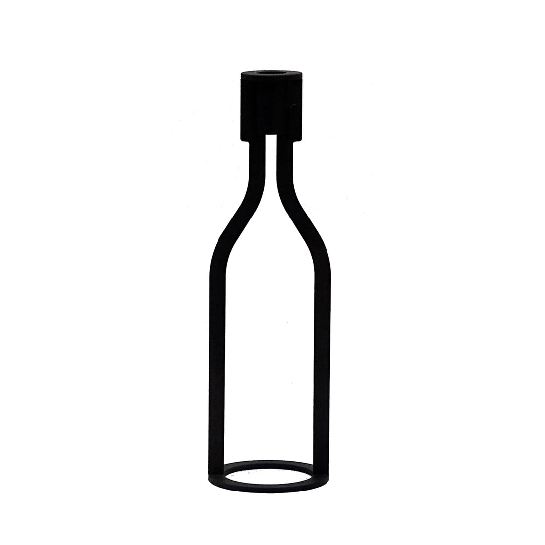 Bottle Kandelaar Goods│Wijnfles│art. BK 10.01│voorkant met witte achtergrond