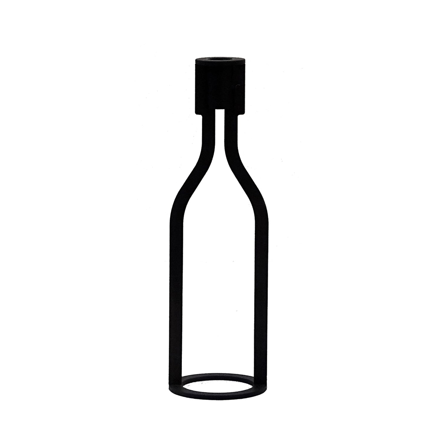 Bottle Kandelaar Goods│Wijnfles│art. BK 10.01│voorkant met witte achtergrond