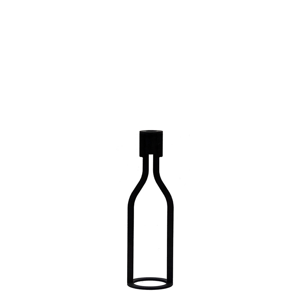 Bottle Kandelaar Goods│Wijnfles│art. BK 10.01│voorkant zonder kaars en witte achtergrond