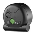 Braun Wekker Analoog BC01B│Zwart│achterkant met functieknoppen