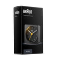 Braun Wekker Analoog BC02B│Zwart│Reiswekker│verpakking