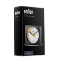 Braun Wekker Analoog BC02BW│Zwart&Wit│Reiswekker│verpakking
