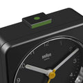Braun Wekker Analoog BC03B│Zwart│detail alarm knop