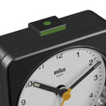 Braun Wekker Analoog BC03│Zwart&Wit│detail alarmknop