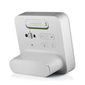 Braun Wekker Digitaal BC09W-DCF│Wit│Radiogestuurd│achterkant