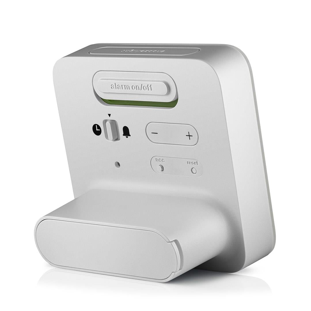 Braun Wekker Digitaal BC09W-DCF│Wit│Radiogestuurd│achterkant