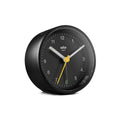 Braun Wekker Analoog BC12B│Zwart│foto voorkant schuin met witte achtergrond