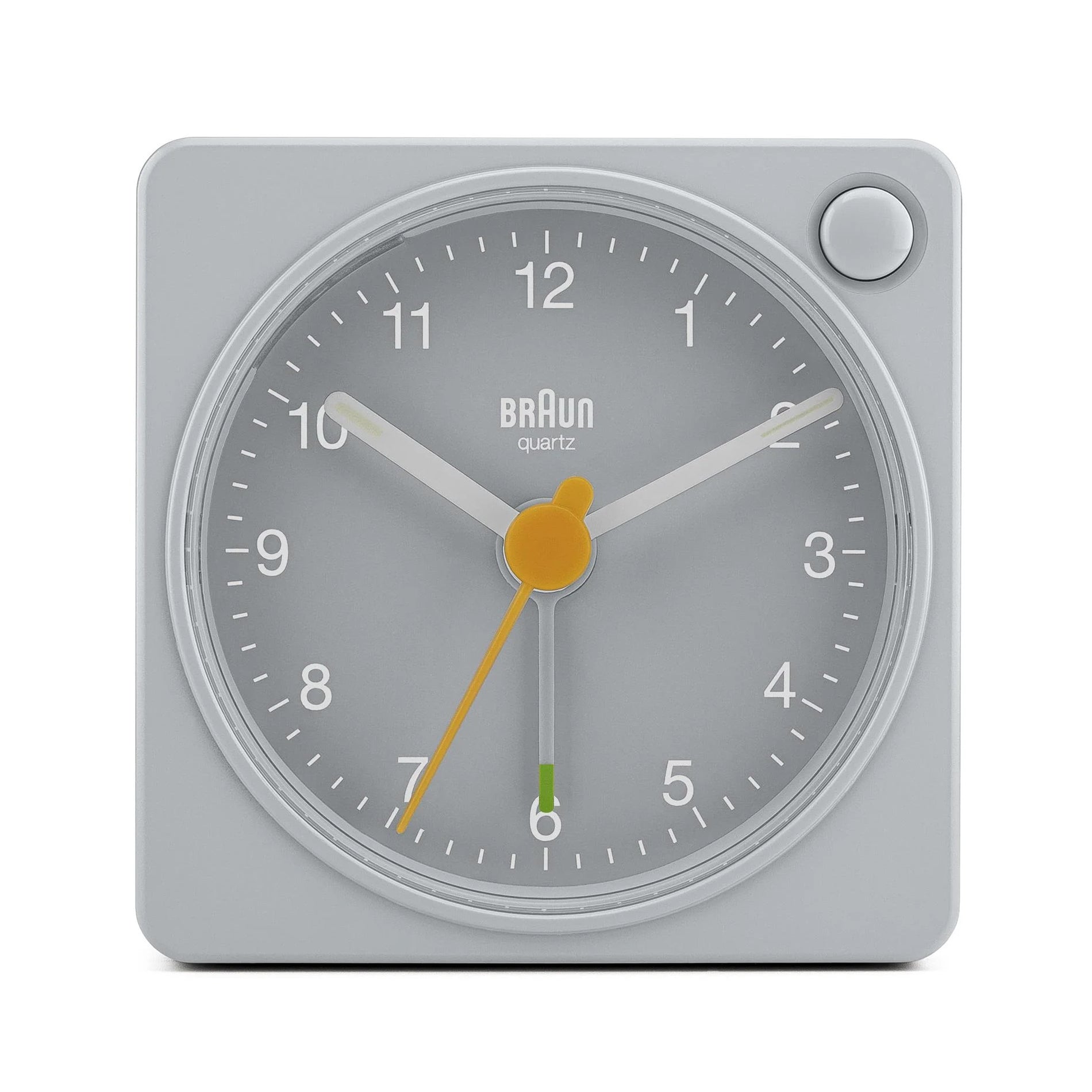 Braun Wekke Analoog BC02XG│Grijs│voorkant 