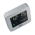 Braun Wekker Digitaal BC09G-DCF│Grijs│Radiogestuurd│bovenzijde zonder verlichting