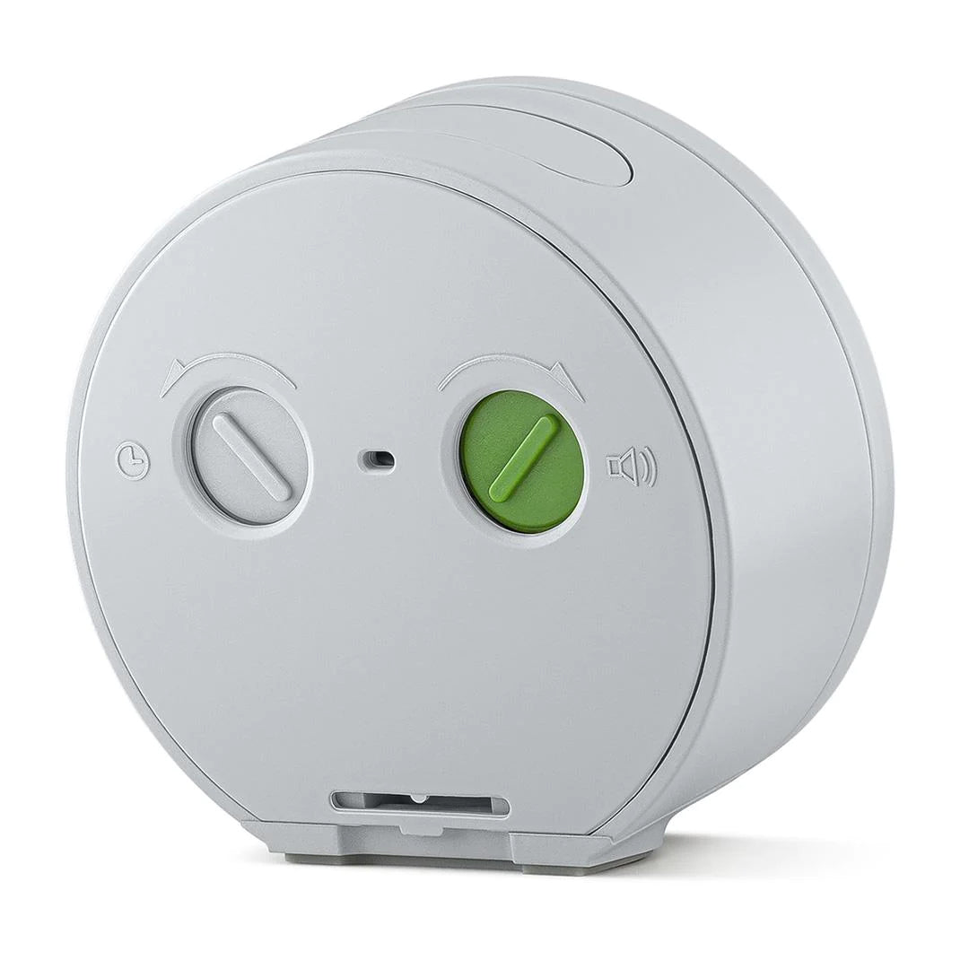 Braun Wekker Analoog BC12G│Grijs│achterkant met functieknoppen