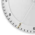Braun Wandklok BC17W Analoog│Wit│detail secondewijzer