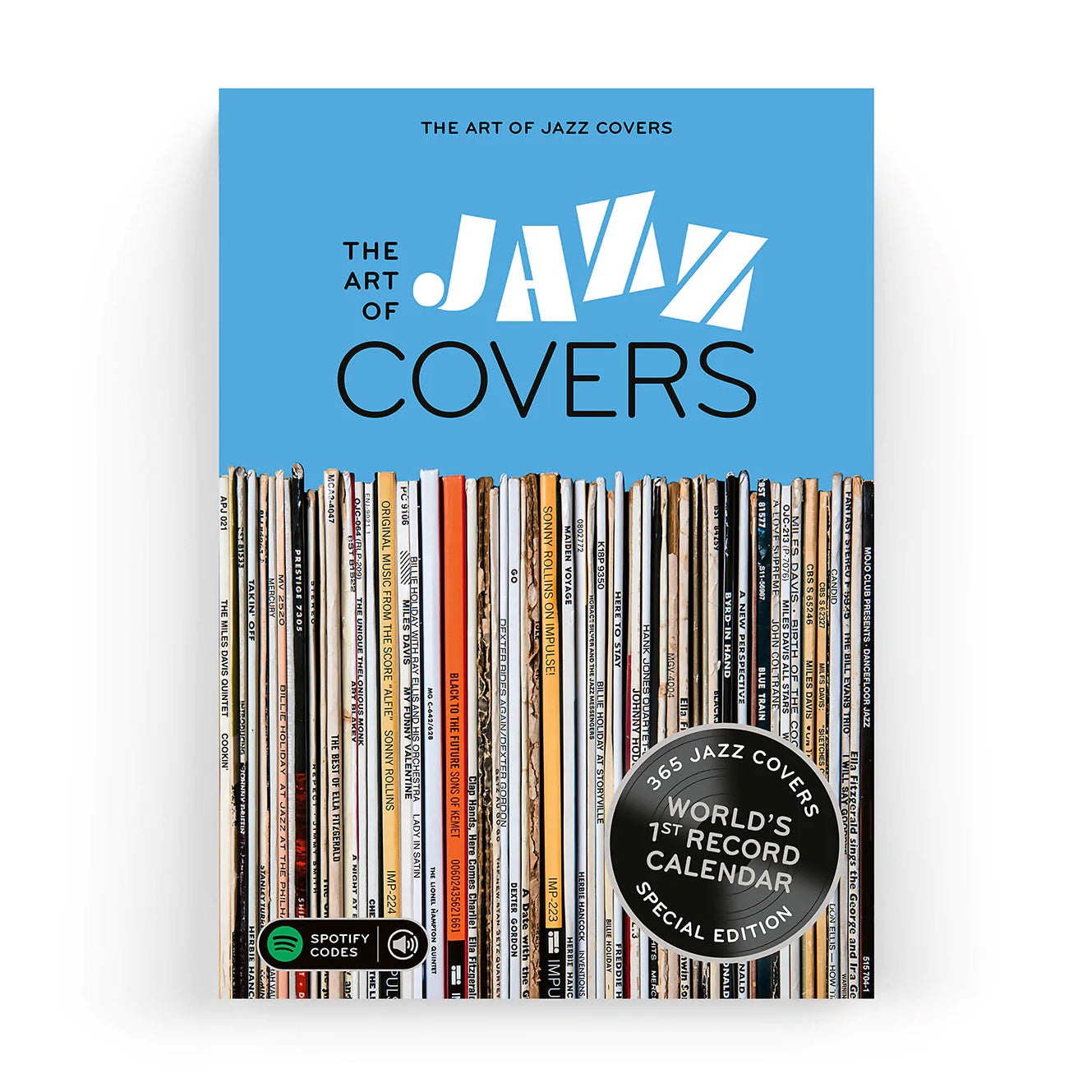 Scheurkalender The Art of Jazz Covers│Platenhoezen│art.CA-JAZZ│voorkant met witte achtergrond
