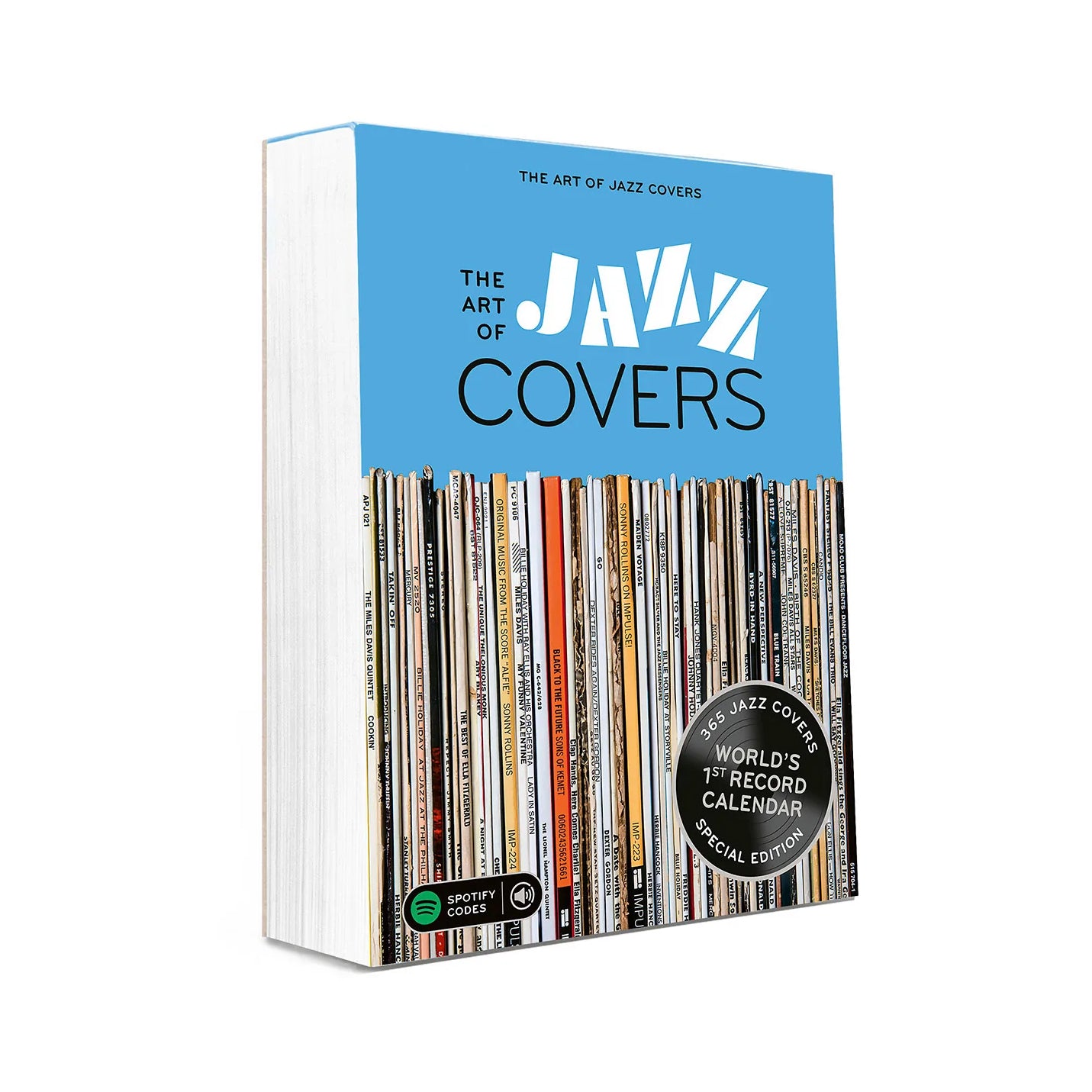 Scheurkalender The Art of Jazz Covers│Platenhoezen│art.CA-JAZZ│voorkant schuin