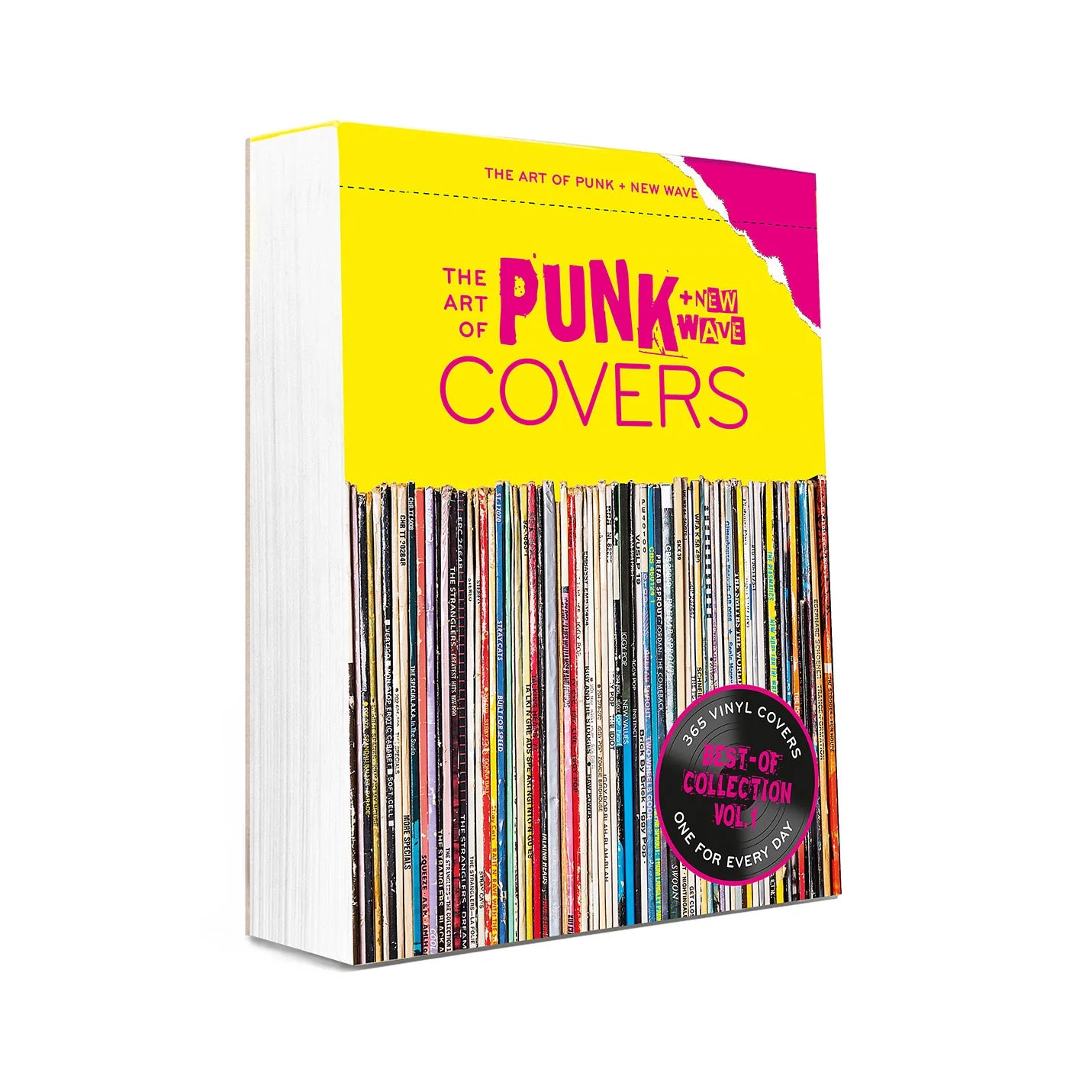 Scheurkalender The Art of Punk+New Wave Covers│Platenhoezen│art.CA-PUNK│voorkant schuin