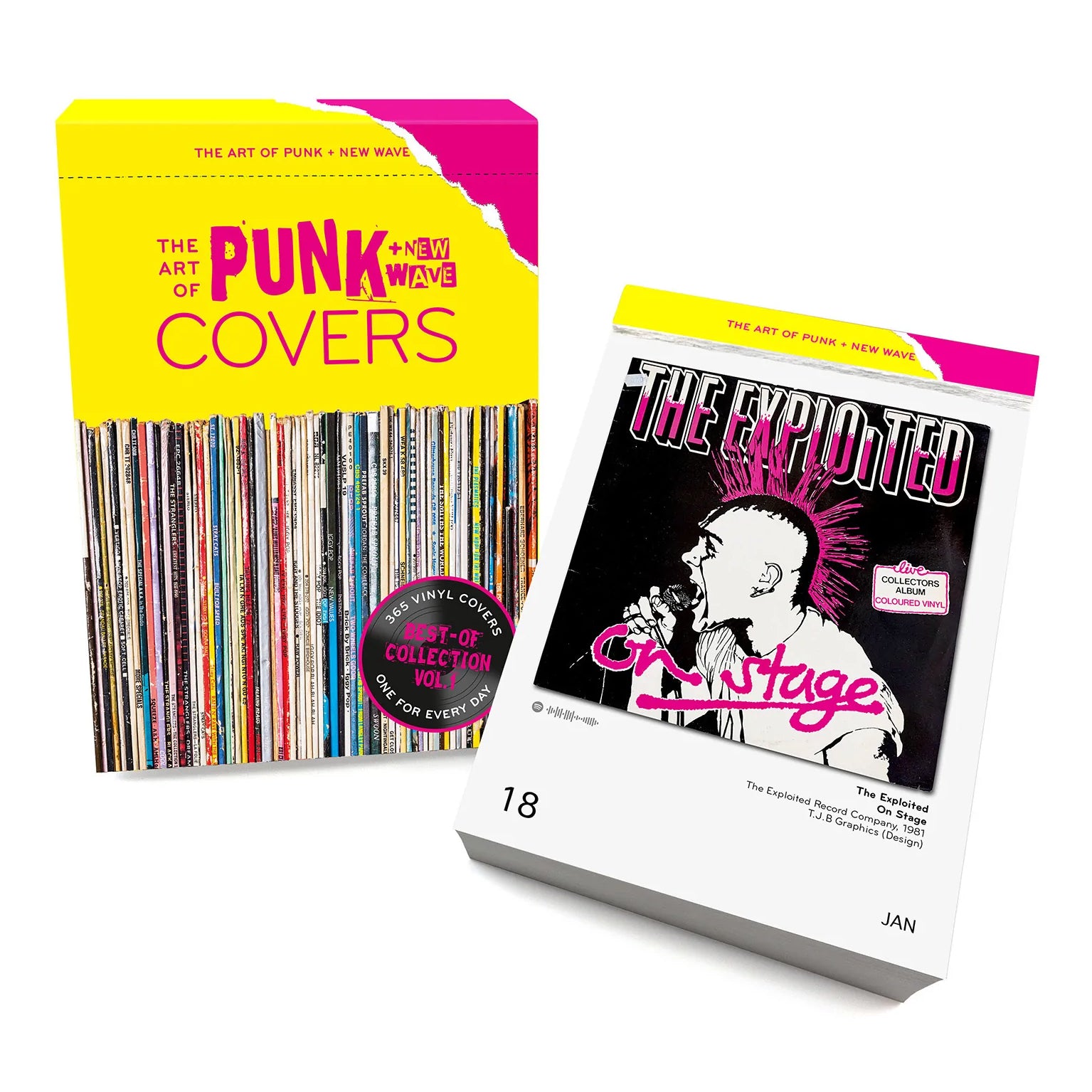 Scheurkalender The Art of Punk+New Wave Covers│Platenhoezen│art.CA-PUNK│cover van The Exploited