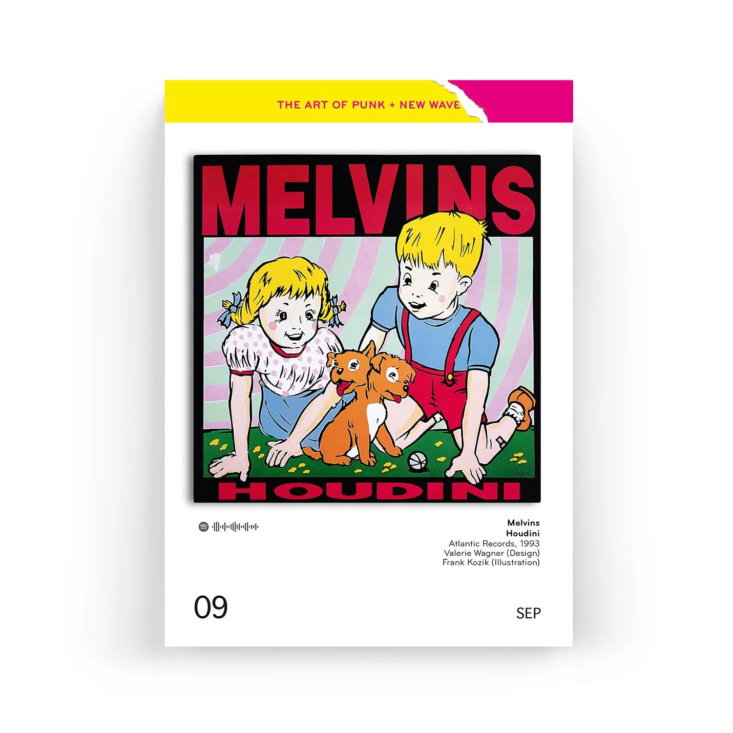 Scheurkalender The Art of Punk+New Wave Covers│Platenhoezen│art.CA-PUNK│cover van The Melvins