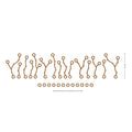Candle Vase Bronze set 15 Branches│René Knip voor Thomas Eyck│afbeelding inhoud 15 branches