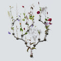 Candle Vase Bronze set 15 Branches│René Knip voor Thomas Eyck│foto met vazen bovenaanzicht