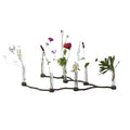 Candle Vase set 5 Bronze│René Knip voor Thomas Eyck│met losse vazen witte achtergrond