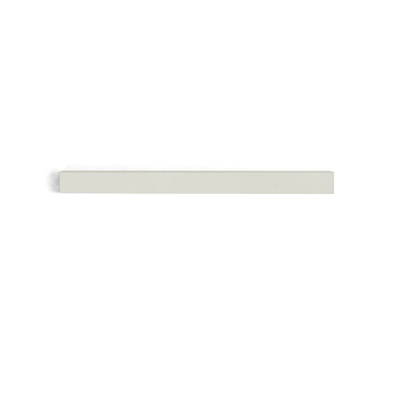 Coatrack by the Meter 50cm Zonder Haakjes Wit│Vij5│vooraanzicht met witte achtergrond