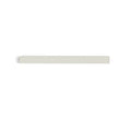 Coatrack by the Meter 50cm Zonder Haakjes Wit│Vij5│vooraanzicht met witte achtergrond