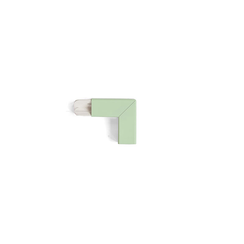 Coatrack by the Meter Hoekstuk Mintgroen│Vij5│vooraanzicht met witte achtergrond