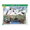 Puzzel Cornell Lab of Ornithology Spring Trail│New York Puzzel Company 1000 stukjes│art. NPZCB2267│voorkant verpakking