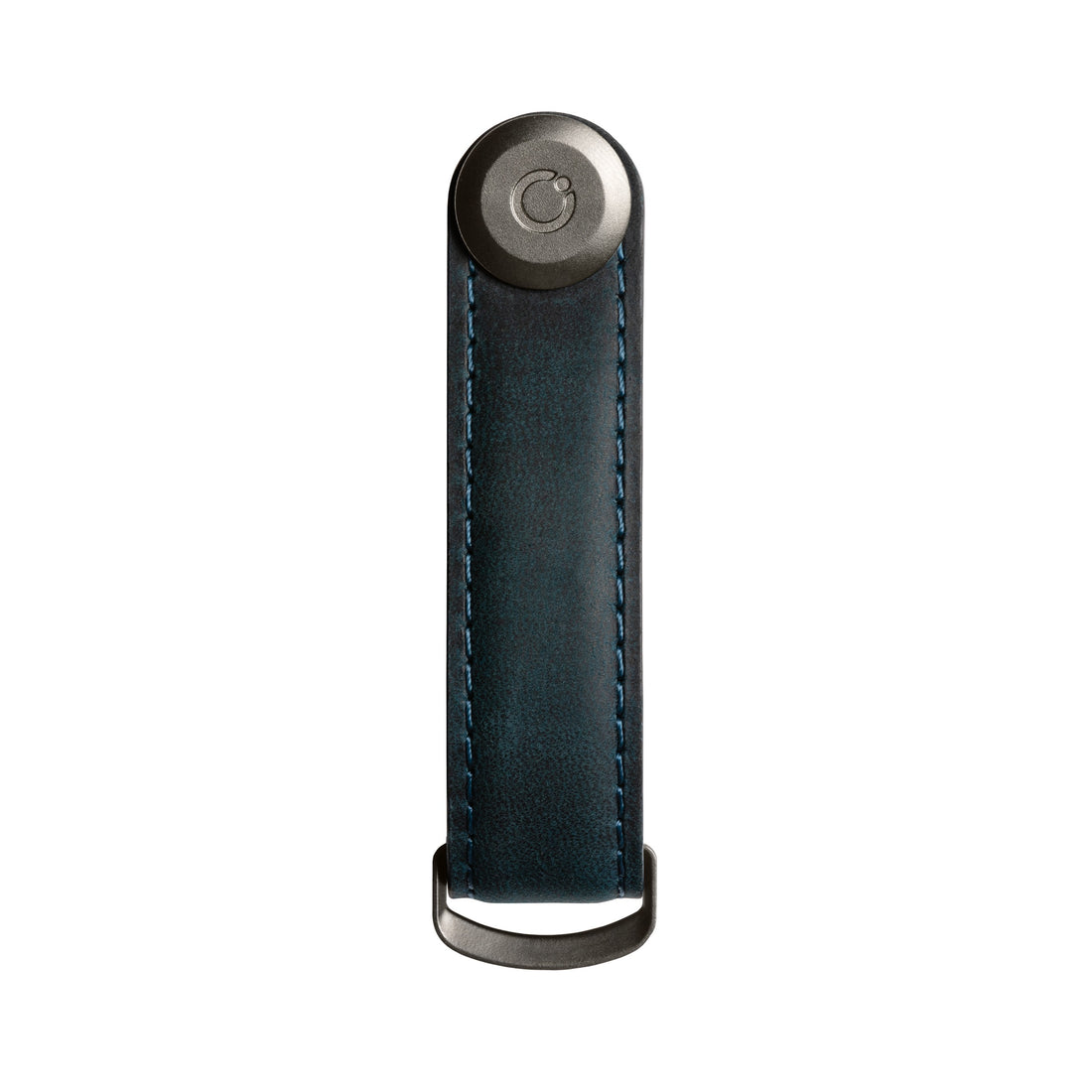 Key Organizer Orbitkey│Crazy Horse leather Marine Blue│art. CHLO-2-MBMBGM│sleutelhanger leer uitgevouwen sleutels