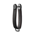 Key Organizer Orbitkey│Crazy Horse leather Obsidian Black-Red│CHLO-2-OBRDBK│sleutelhanger leer zijkant zonder sleutels