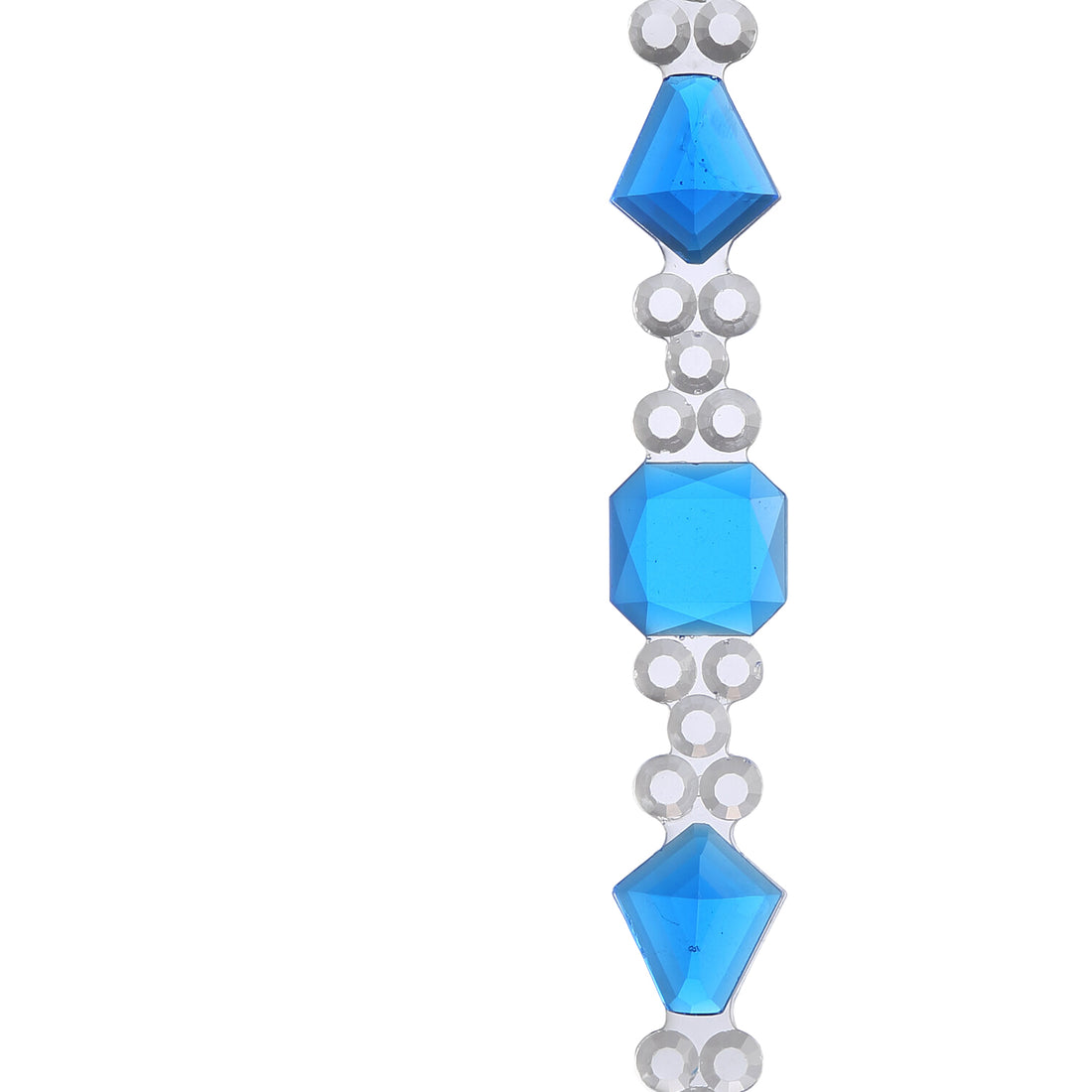 Crown Bracelet Blue│Armband Blauw│Corsari Jewels│product foto schuin