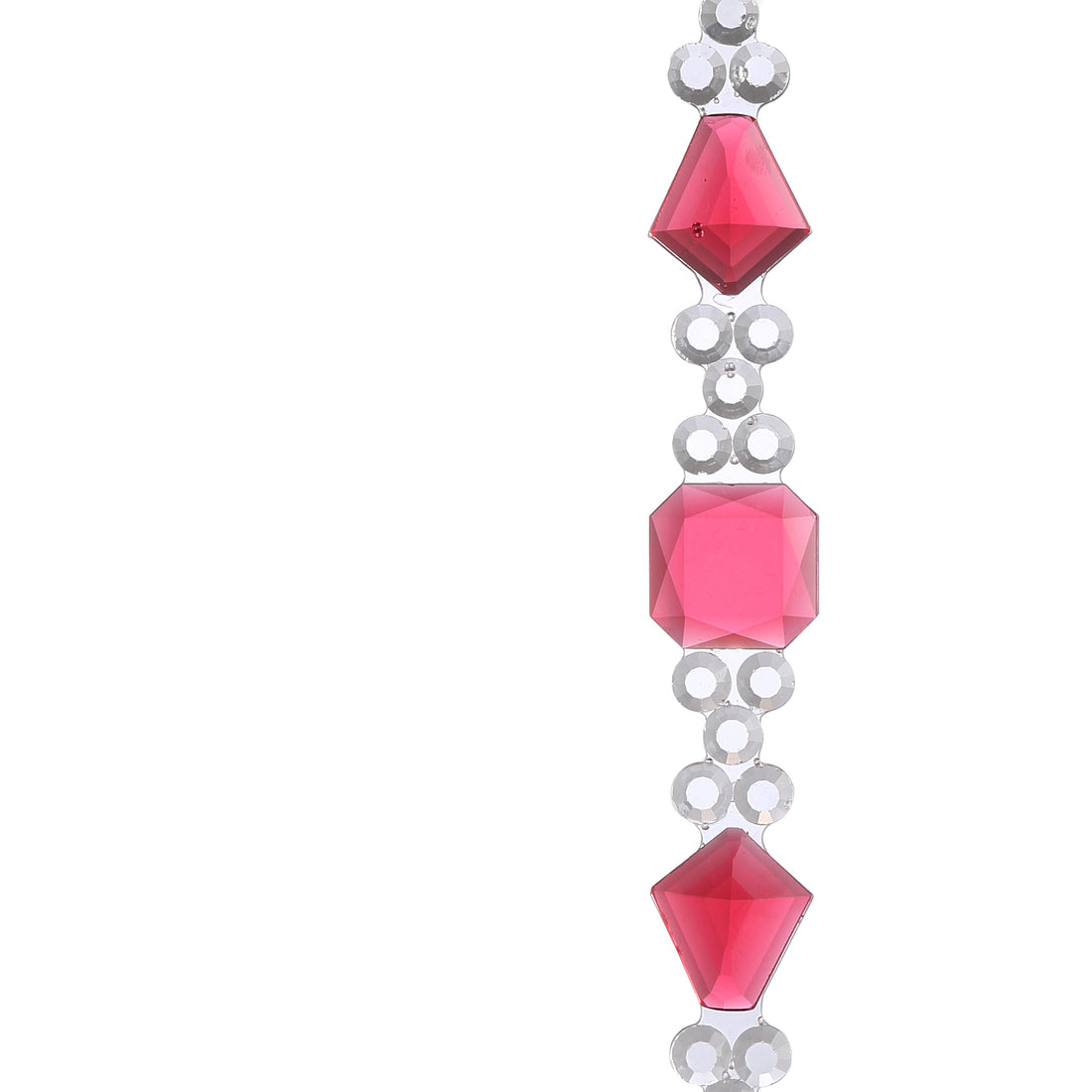 Crown Bracelet Pink│Armband Roze│Corsari Jewels│foto schuin witte achtergrond