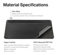 Orbitkey Desk mat Large Stone│Buro Organiser│art. DKMT-LG1-STGY│diverse materialen