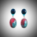 Doppio Grande Earrings Turqouise│Corsari Jewels│Oorbellen│product foto met vignet