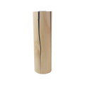 Fuze Vase Zwart Pro-Dukto│art. 20004-ZW│vooraanzicht met witte achtergrond