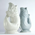 Gluckigluck Waterkaraf│Wit│Guggle Jug│art. G3115/WH/W│white & light grey samen