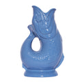 Gluckigluck Waterkaraf│Zeeblauw│Guggle Jug│art. G31155/SB/W│voorkant met witte achtergrond