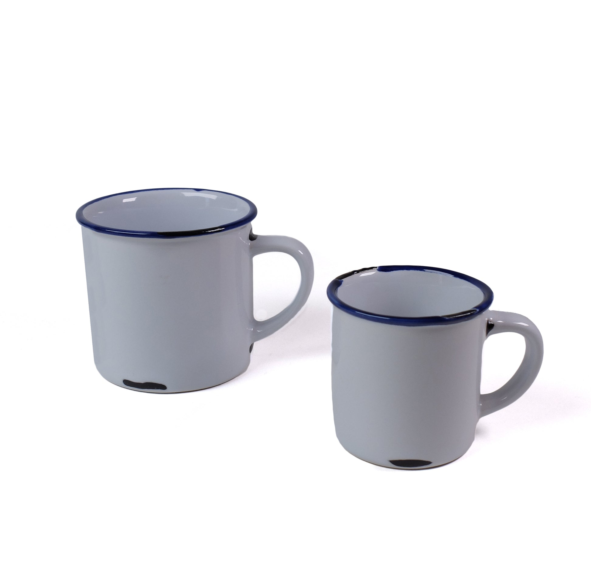 Jailhouse Cups Cappuccino Set/4│Rob Brandt│Goods│art. DB 12.01│Groot en klein bovenkant