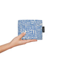Notabag Hello World raw Blue│art. NB-CWHW-RW5│opgevouwen in tasje