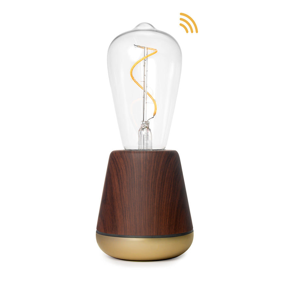 Humble One Smart Oplaadbare Tafellamp│Slimme Verlichting│art. HUMTLS0104│Voorkant witte ahtergrond en Smart-teken