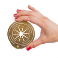 Helios Constellation│Groeischijf voor pitten en zaden│House of Thol│vastgouden in hand
