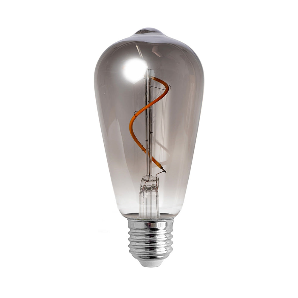 Humble Bulb ST64 Smoked│Humble Lights│voorkant met wittte achtergrond