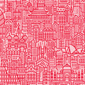 Notabag Hello World Rose Red│art. NB-CWHW-RE5│motief print