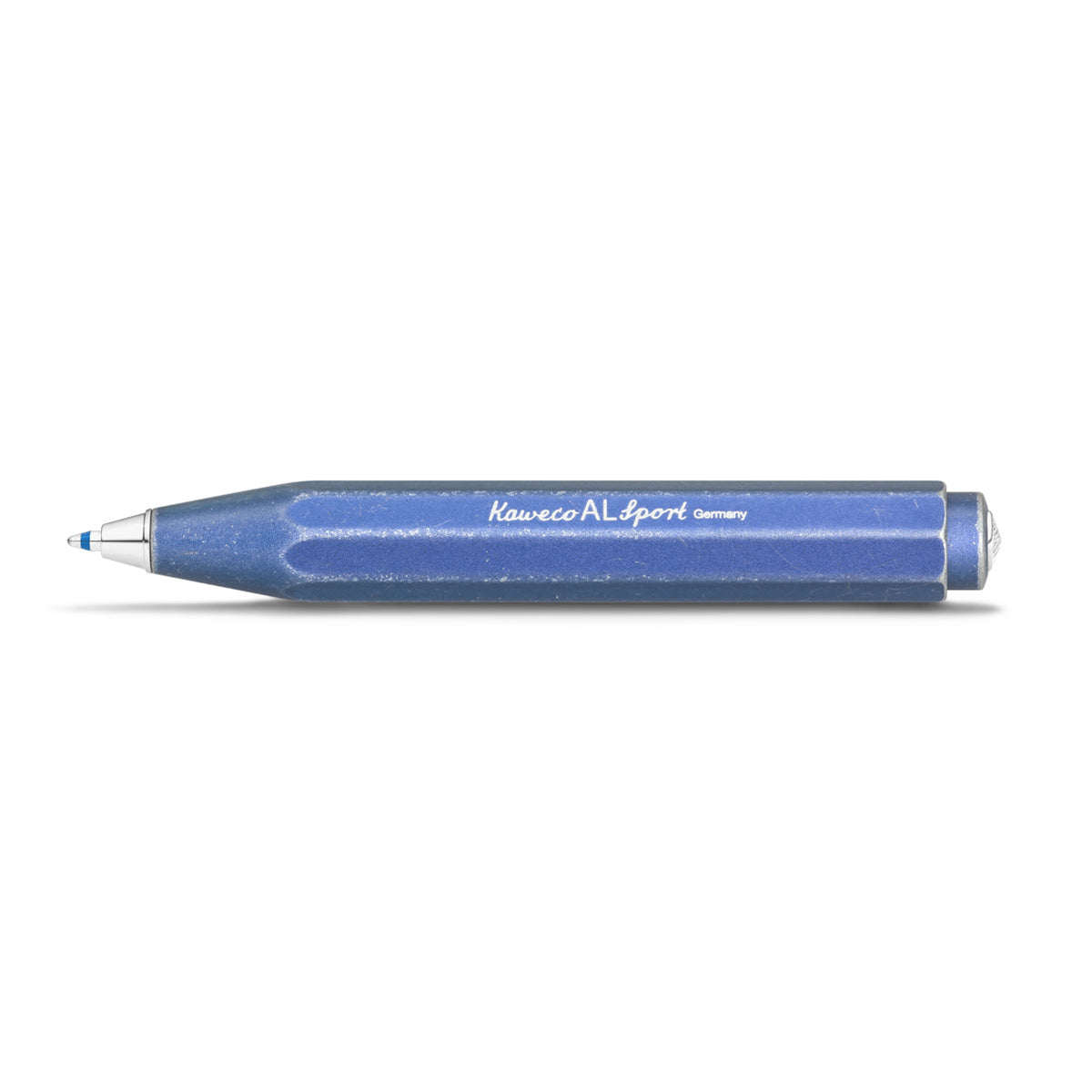 Kaweco Al Sport Balpen Stonewashed Blue│art. 1510730│liggend met schaduw